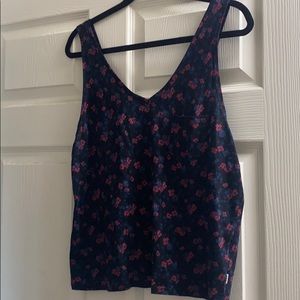 Floral tank top